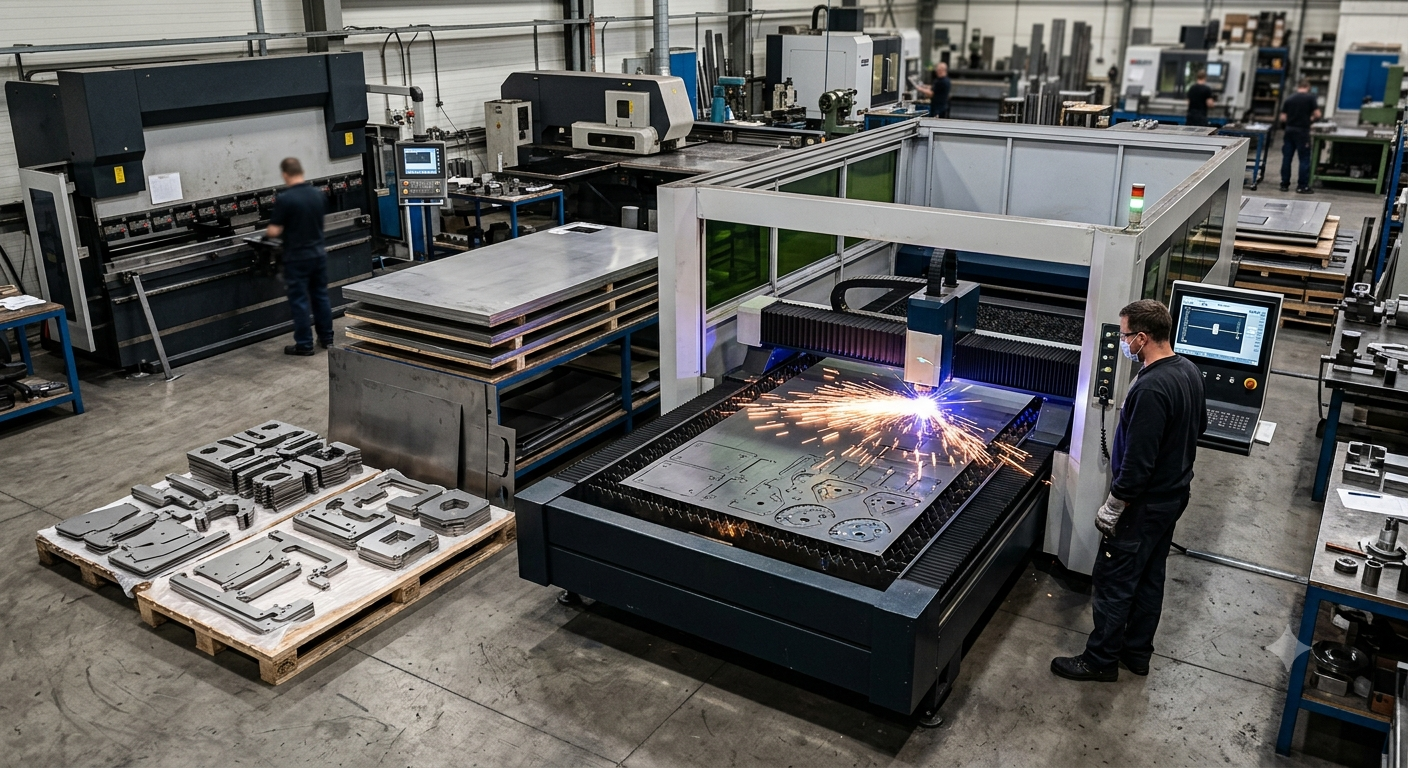Tổng quan về công nghệ cắt laser inox và thép tấm
